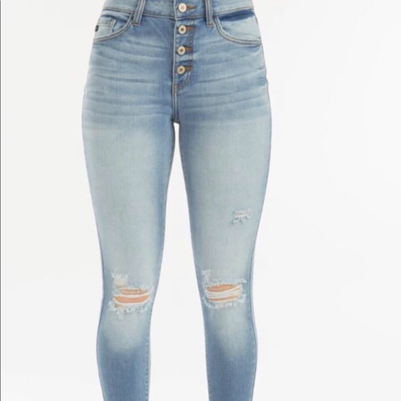 Killing It High Waisted Distressed Jeans - Picture 2 of 6